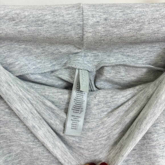 SKIMS Foldover Pants in Light Heather Grey Size X-Small - Picture 5 of 10